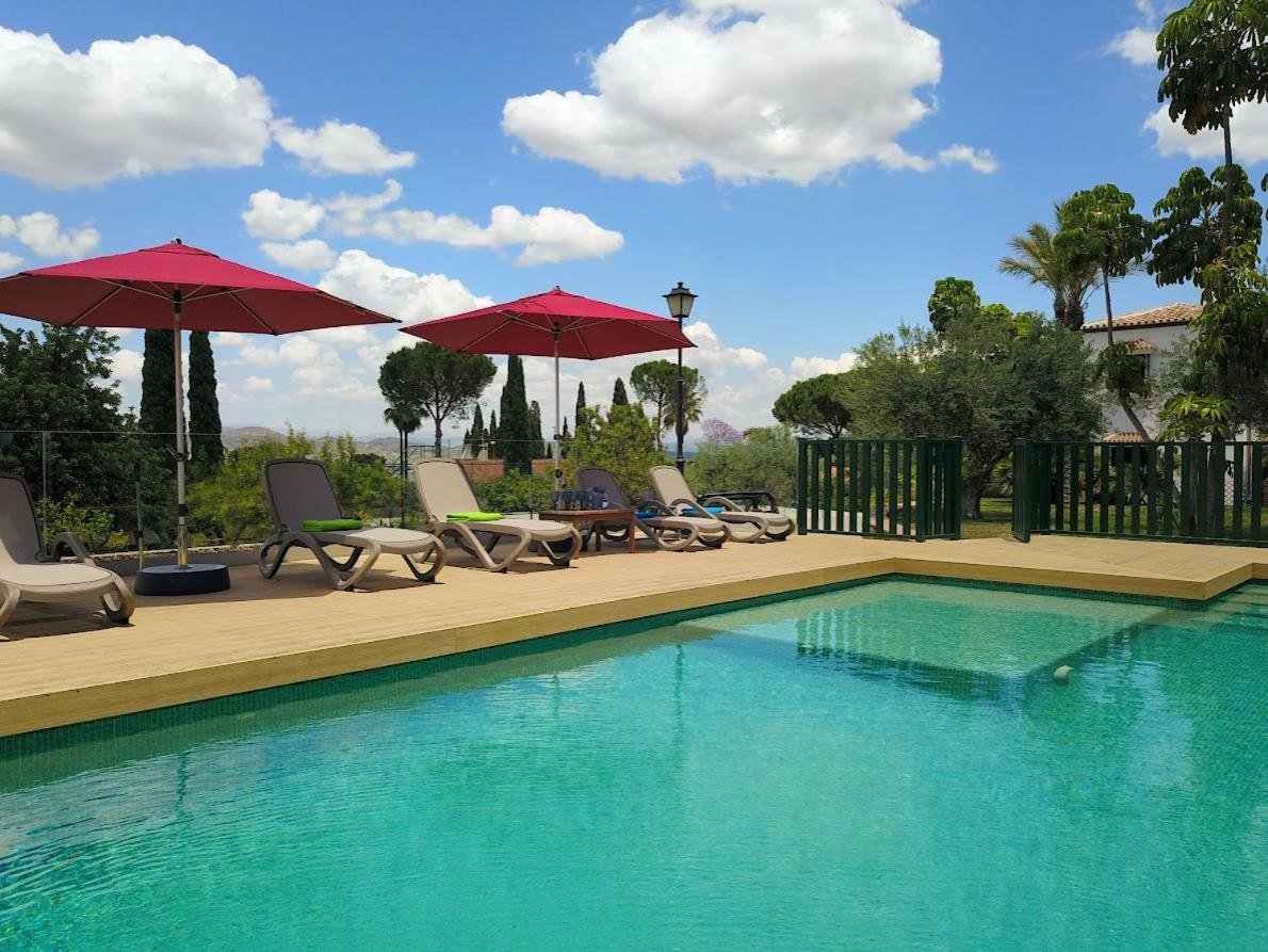 Luxe Hacienda La Campina Met Verwarmd Zwembad En Tennisbaan. Alhaurin el Grande Exterior photo